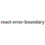 react-error-boundary