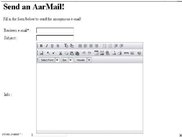 The main page where you input all of your data.