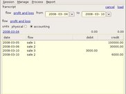 Flow transcript