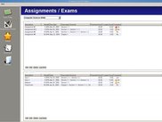 Keep track of upcoming assignments/exams