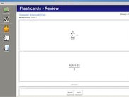 Review flashcards to keep on top of your studies