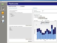View statistics on your current knowledge of your flashcards