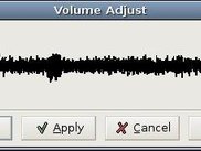 Volume adjust help screen