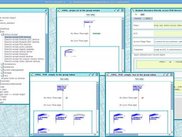 main window with 3 compliance views