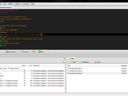 Hidden Navigation Pane and showing the Find Results and Tasks management Tab side by side