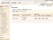 AContent adapted content editor