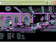 AcuDOS running The Secret Of Monkey Island