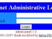Login admin-panel