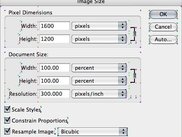 Adobe Begin demonstrating the Image Size dialog on Mac OS X