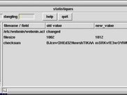 the tree result display