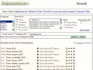 AGROVOC search interface