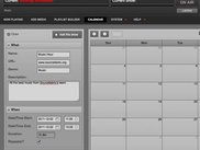 Create a show with repeats, rebroadcast and colour coding.