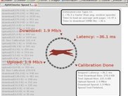 AJAXOmeter run summary when done