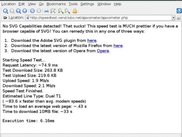 AJAXOmeter running without SVG support