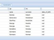 Data filtering