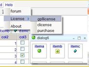 Ajax application created by UI builder
