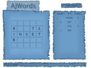 AJWords game field