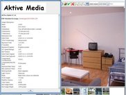 EXIF metatadata display in AKTive Media