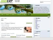 JazzERP Website Design Proposal