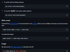 Alibi Detect Screenshot 1