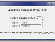 Language selector