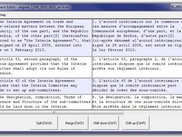 Alignment review/editing interface