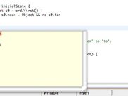 Syntax completion.