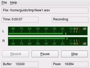 qarecord recording over jack