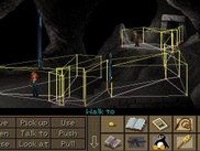 3D display of room pathfinding map