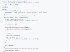 Angular Websocket Screenshot 1