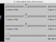 AnimaBob Dimensions Dialog