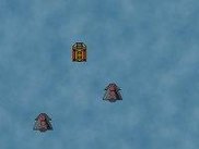 A minigame: escape from the sky pirates!