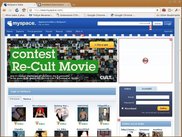Site (myspace) with blocked content