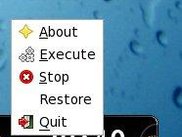 Tray icon