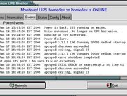 apcupsd monitor Events page