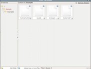 A overvieuw of the files that are uploaded