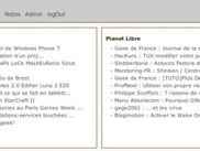 Ardilla : flux RSS
