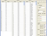 Grid view of the loaded datasets.