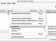 Liste passender Bewerber