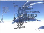 The menu will help you to interact with the software