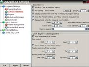 Advanced Program Settings
