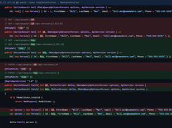 ASP.NET API Versioning Screenshot 1