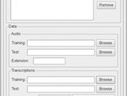 The dialog to create a new acoustic model.