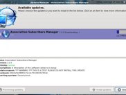 Update window