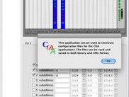 The prototype configuration editor on Mac OS X