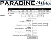 Amun (v1.1) Universe Administration Page
