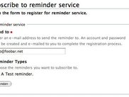 Subscribe to reminder.