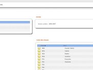 Screen to manage the school years
