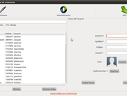User CRUD Screen