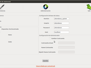 Configuration Screen
